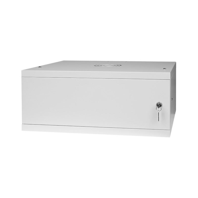 Stalflex 4U fali rack szekrény 19" 450mm szürke (RC19-4U-450MG) (RC19-4U-450MG)