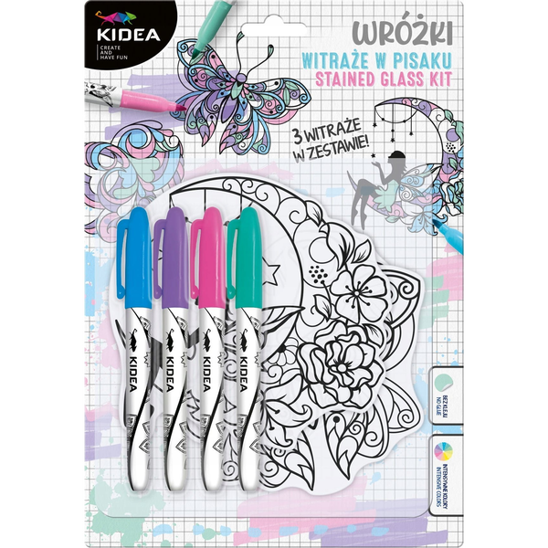  Derform ZEST KREAT WITRAZ WROZKI 3ARK PISAKI 4KOL KIDEA