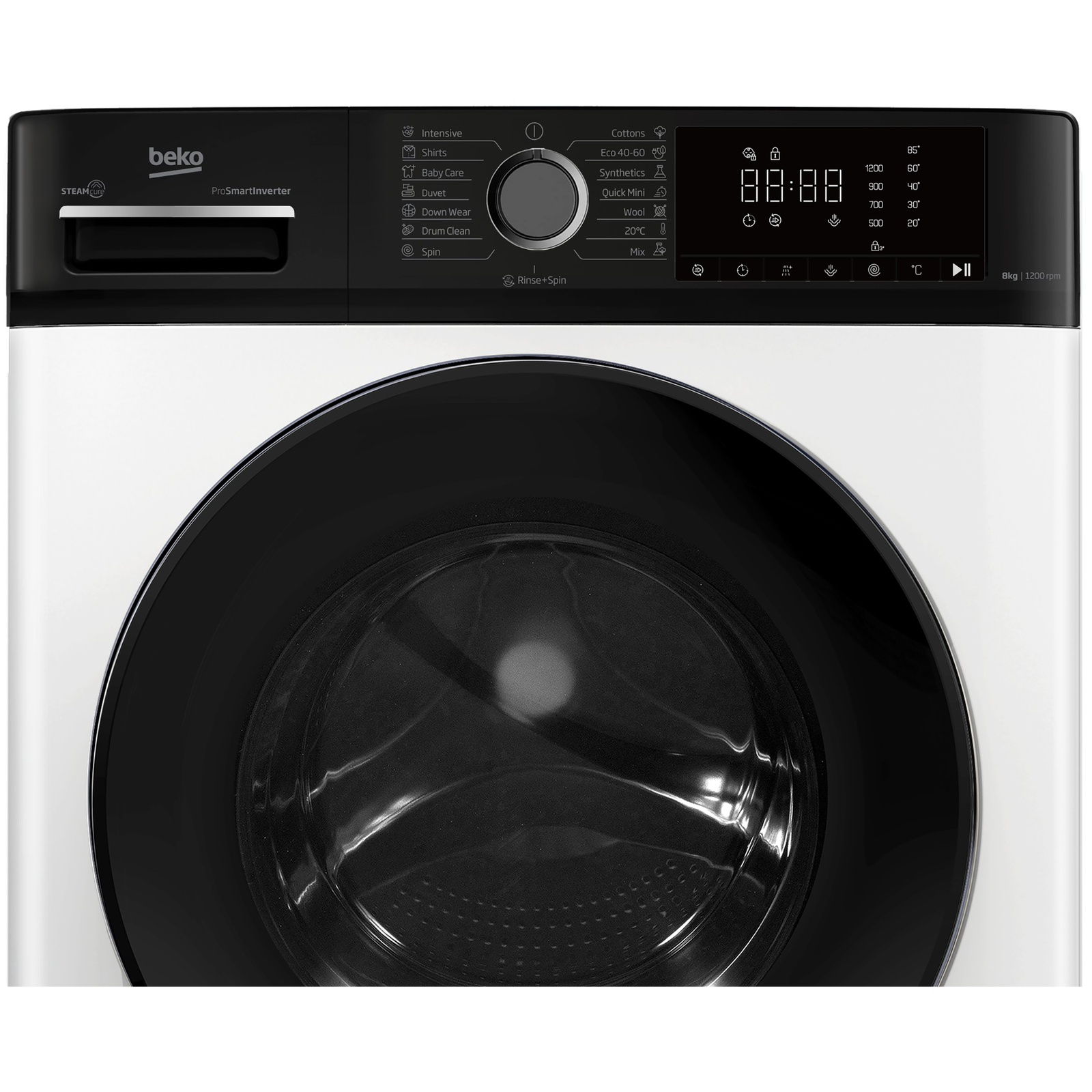 Beko B1WFM2841WBEE Elöltöltős Mosógép - Szabadonálló, A Energiaosztály (8785333200)