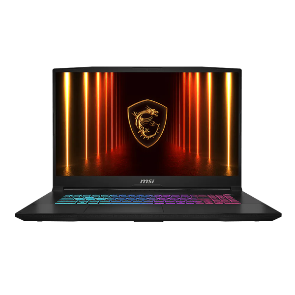 MSI Gaming NB Katana 17 HX B14WFK-284 17,3" QHD 240Hz, i7-14650HX, 16GB, 1TB M.2, RTX 5060 8GB, noOS, Fekete