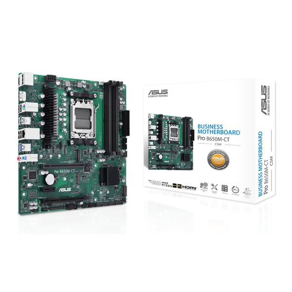 ASUS PRO B650M-CT-CSM AMD B650 Цокъл AM5 микро ATX