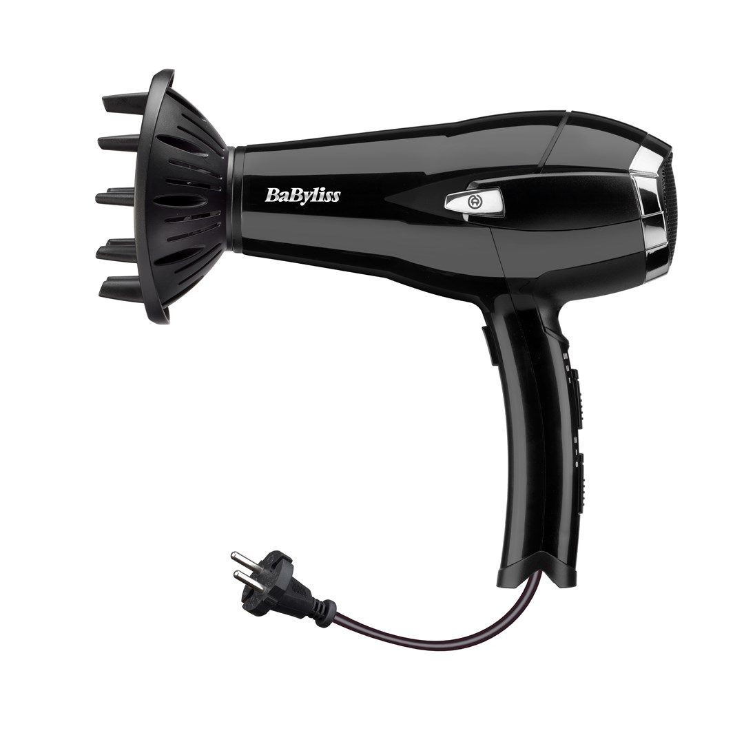 BaByliss Cordkeeper 2000 Hajszárító - Fekete (D374DE)