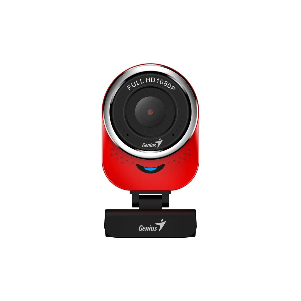 Genius QCam 6000 Full HD piros webkamera (32200002401)