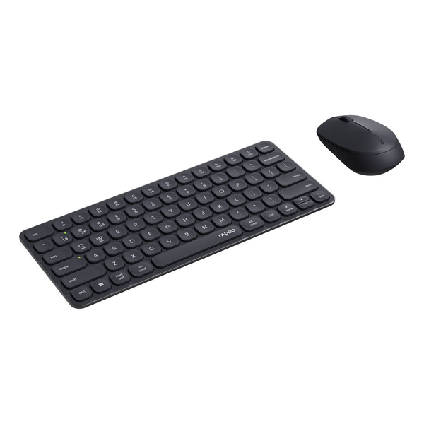Rapoo 9010M vezeték nélküli Bluetooth (4.0+5.0) + 2,4GHZ billentyűzet + optikai egér sötétszürke (00228072)