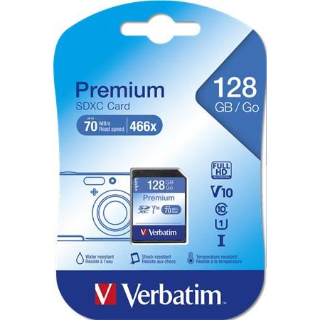Verbatim Premium 128 GB SDXC Klasse 10