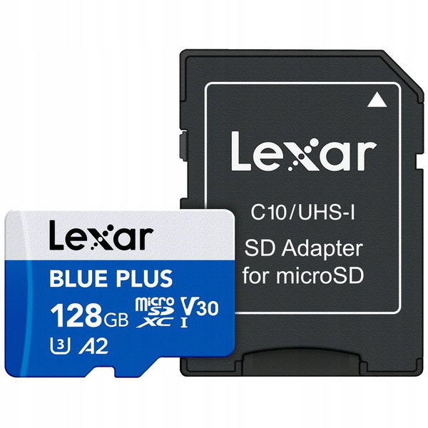 LEXAR microSDXC 128GB memóriakártya SD3.0 843367139873