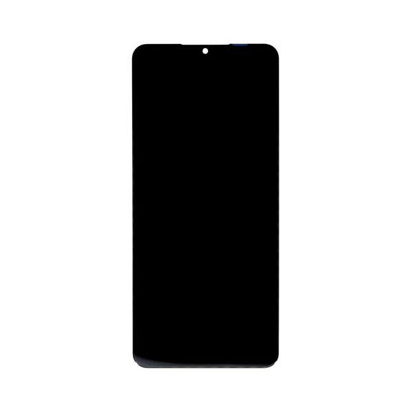 LCD kijelző + érintő egység Samsung A125 Galaxy A12 készülékhez fekete