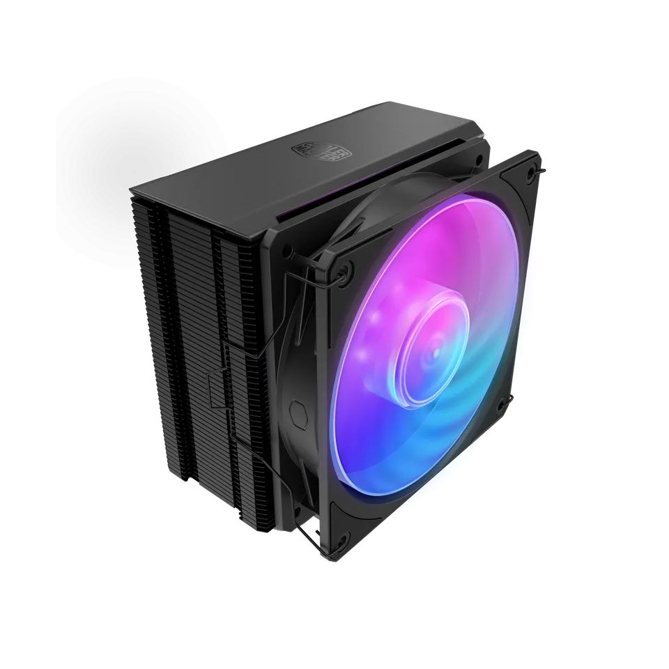 Cooler Master Hyper 212 3DHP ARGB fekete 120mm processzor hűtő (MAY-T2HP-217PA-R1)