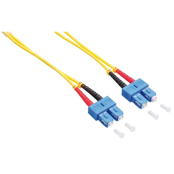 LogiLink FP0SC05 cavo InfiniBand e in fibra ottica 5 m SC Giallo