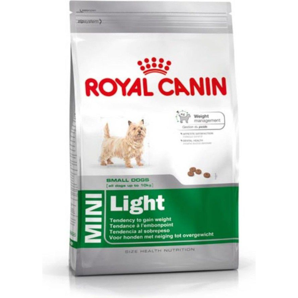 Royal Canin Mini Light Weight Care - Száraz Táp Hízásra Hajlamos, Kistestű Felnőtt Kutyák Részére 8 kg
