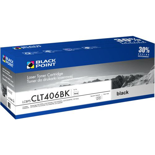 Black Point LCBPSCLT406BK Samsung CLT-K406 fekete toner 1500 oldal