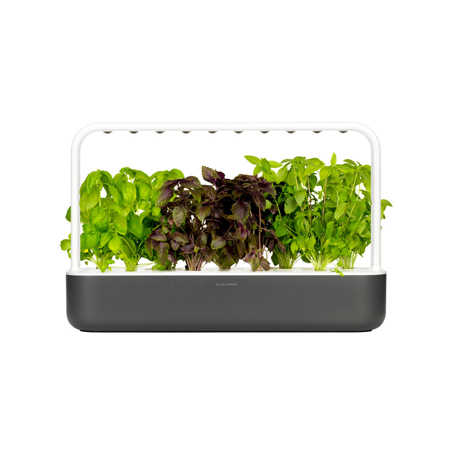 Click and Grow Smart Garden 9 - Sötétszürke (Paradicsom,Saláta,Bazsalikom) (4742793008899)