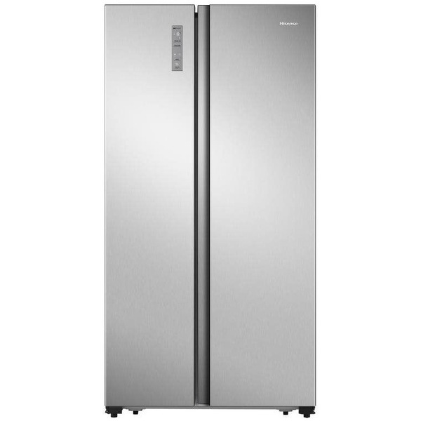 Hisense RS677N4ACC хладилник с фризер с две врати Свободно стоящ 519 Д C Неръждаема стомана