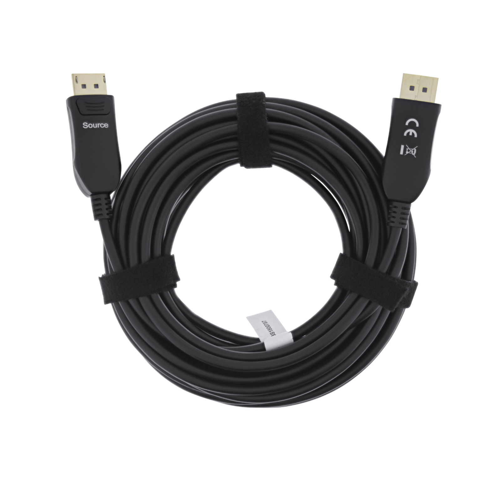 InLine 17225I Displayport 1.4 - Displayport 1.4 Kábel 25m - Fekete (17225I)
