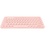 Logitech K380 Multi-Device клавиатура Блутут QWERTY Английски, Италиански Розов