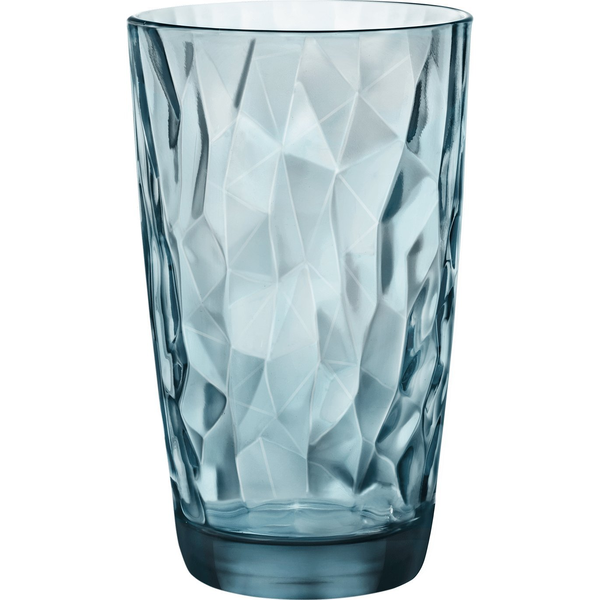 Vaso Alto Vidrio 47cl Bormioli Rocco Diamond - Azul Apto Frigorífico