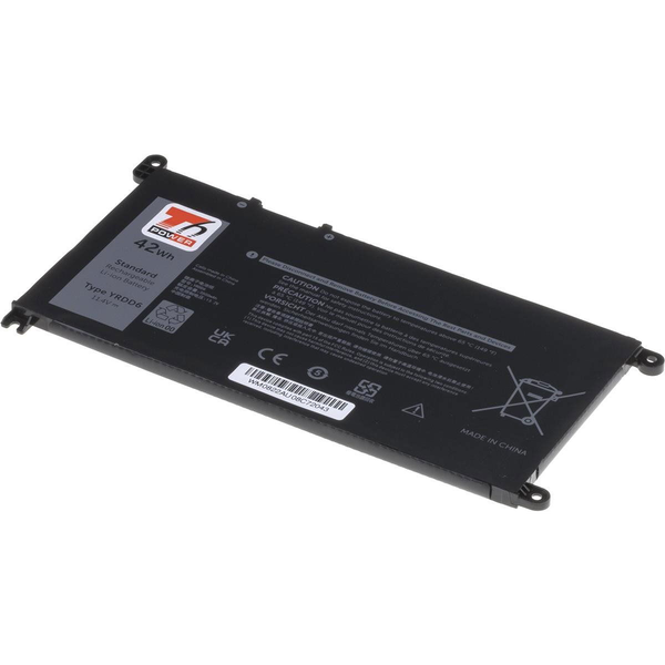 T6 Power Dell YRDD6, Li-Ion, 11,4V, 3680mAh, 42Wh