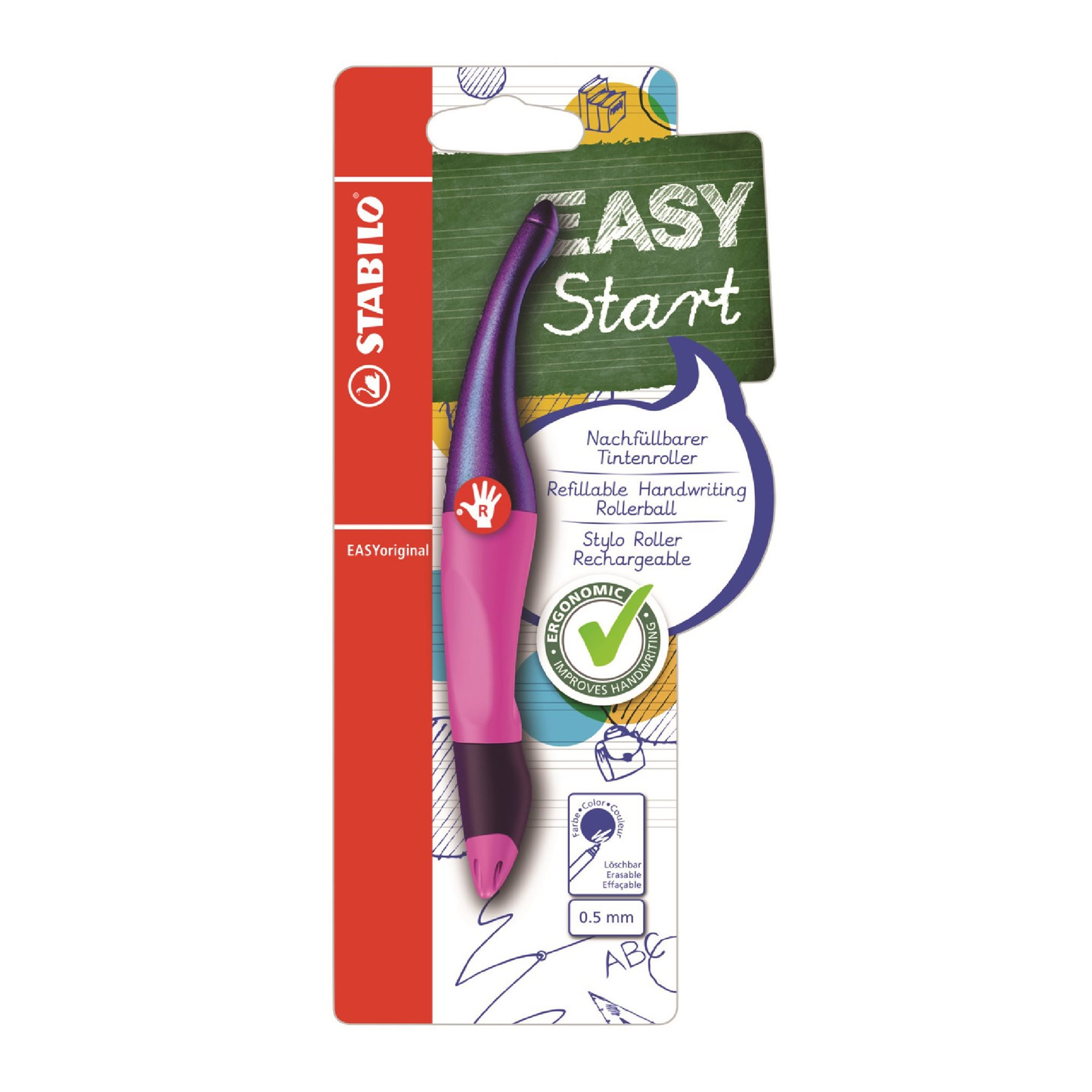 STABILO EASYoriginal Holograph Edition R bíborvörös (4006381568333)