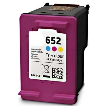 Eco utángyártott HP 652/F6V24AE tintapatron színes (ECOHP652COLOR)