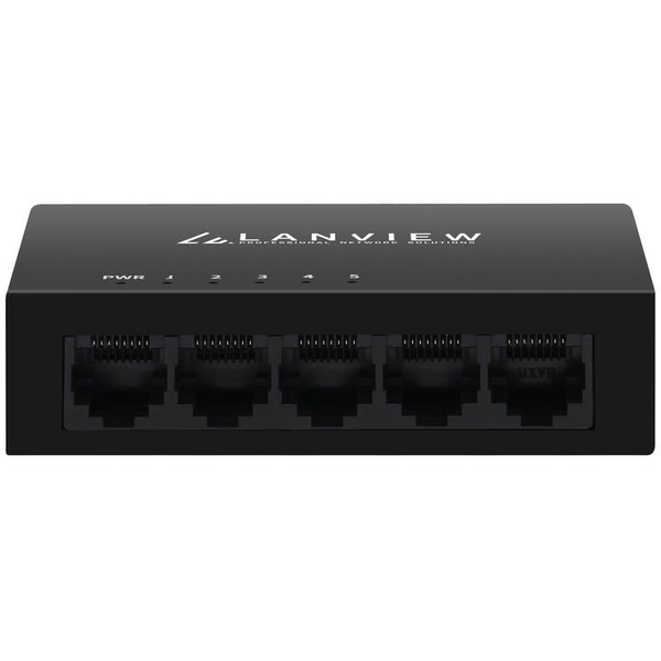 Lanview LVN-DESK-5PORT-1G switch di rete Non gestito Gigabit Ethernet (10/100/1000)