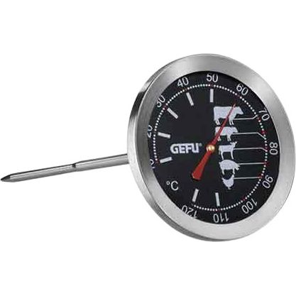 Gefu Messimo Rozsdamentes Acél Húshőmérő 10-120°C - Ezüst (G-21880)