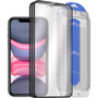 AlzaGuard Glass EasyFit DustFree iPhone 11 / XR 2.5D üvegfólia - 3db + applikátor