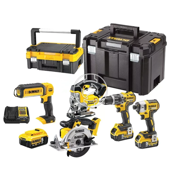 DeWalt DCK551P3T-QW 18V Akkumulátoros gép készlet - Fekete / Sárga