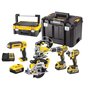 DeWalt DCK551P3T-QW 18V Akkumulátoros gép készlet - Fekete / Sárga