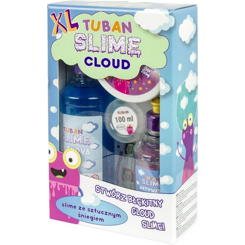 Műanyag Tömeg Szuper Nyálka Készlet - Felhő Nyálka Xl (361629)