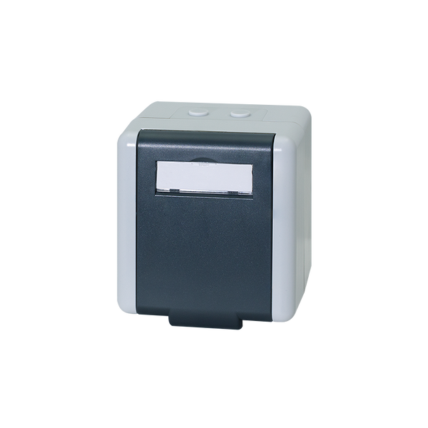 Logilink Kültéri felületre szerelhető doboz 2 db RJ45 Cat.6A keystone modulhoz, IP44