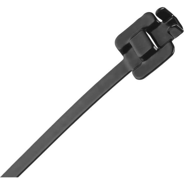  LP NAR0078-45 Opaska zaciskowa stalowa z powłoką nylonową 45cm x 6.3mm (10 sztuk)