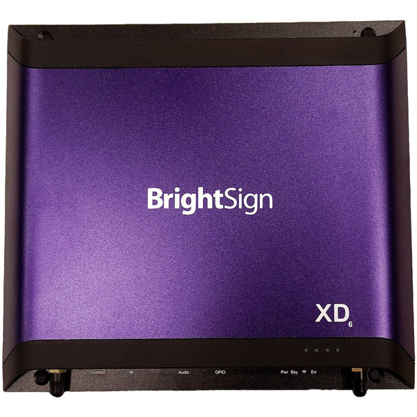 BrightSign XD236- 4K Player, PoE+, Audio & Storage