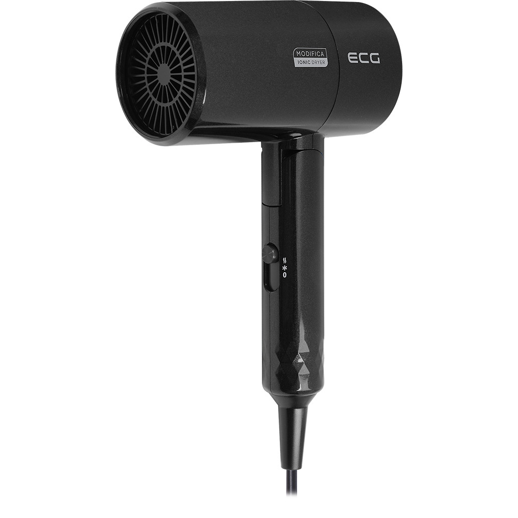 ECG Modifica Nera Hajszárító 1600 Watt - Fekete (MODIFICA-NERO)