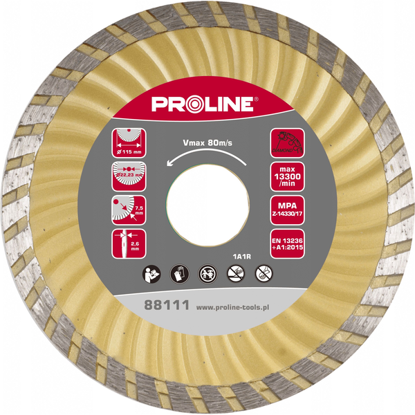 Proline Tarcza Diam Super Turbo MatBud 230*28*76*222