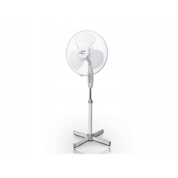 PS Wentylator stojący LTC  16" 50W 3tryby sterowany pilotem, biały HQ