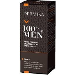 Dermika 100% for Men Krem pod oczy przeciwzmarszczkowy 15ml