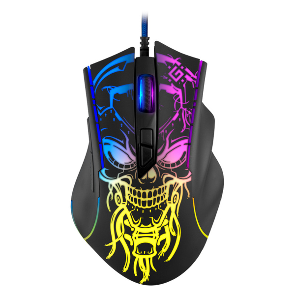Defender GM-928 Bulletstorm USB Gaming Egér 7200 DPI - Fekete