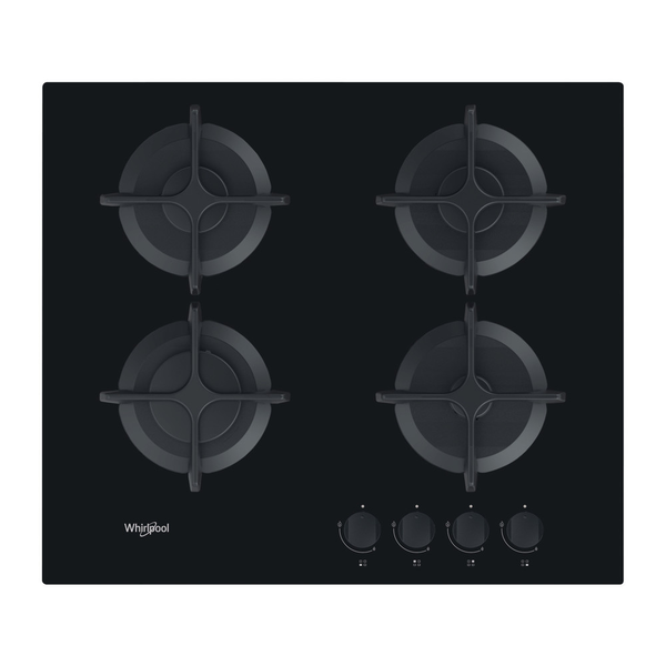 Whirlpool GOB 616/NB Beépíthető Gázfőzőlap 59cm 4 Égő Fekete