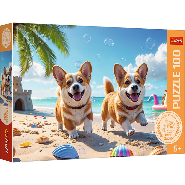 Trefl : Corgi k- 100 darabos puzzle (16536)