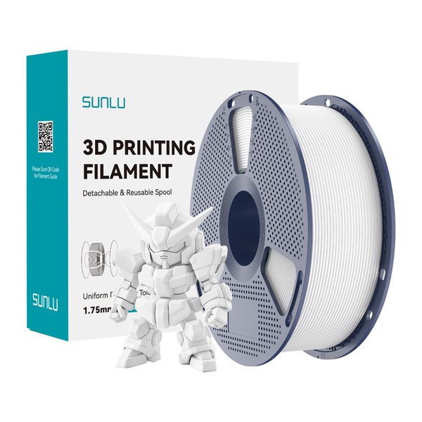 SUNLU PLA+ 2.0 filament fehér 175mm ±002mm 300mm/s PLA+ 2.0 W