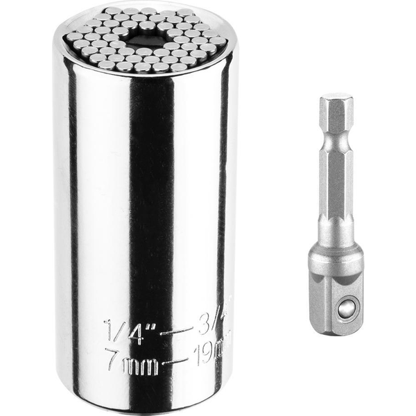 Graphite Nasadka uniwersalna (Nasadka uniwersalna 7-19 mm, 1/4"-3/4")