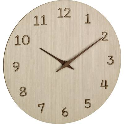 TFA Dostmann Kvarc Falióra 29.8 cm x 4.1 cm x 29.8 cm Fa (világos) (60.3072.01)