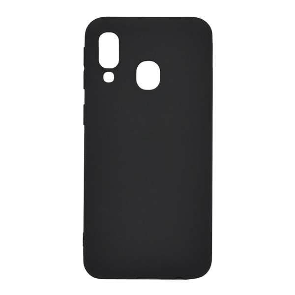 Husa din silicon Gigapack pentru Samsung Galaxy A40, Sm-A405F, neagra