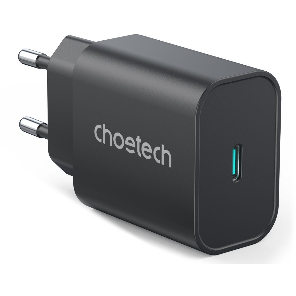 ChoeTech USB-C PD PPS Samsung Super Fast Charging 25W Charger Black (PD6003-BLACK)