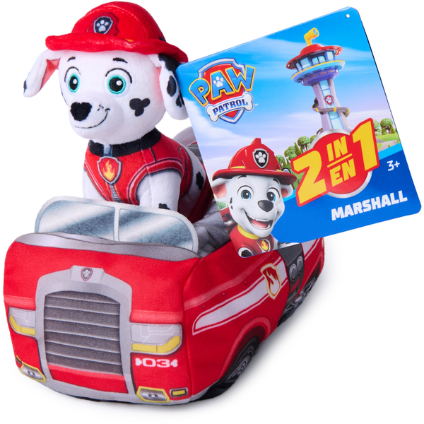 PAW Patrol PAW PLH 2in1 Rescue Plush Marshall GML