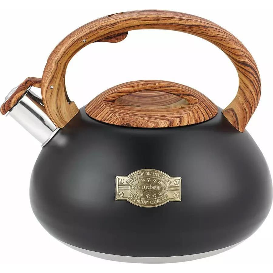 Klausberg KB-7565 Síppal ellátott vízforraló 3,0L rozsdamentes acél (KB-7565)