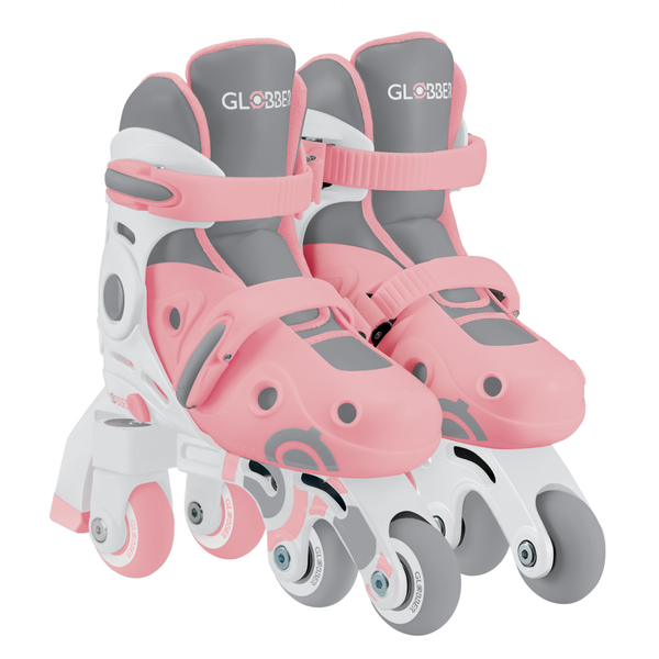 GLOBBER Learning Skates 2 in 1 30-33 méret - Rózsaszín