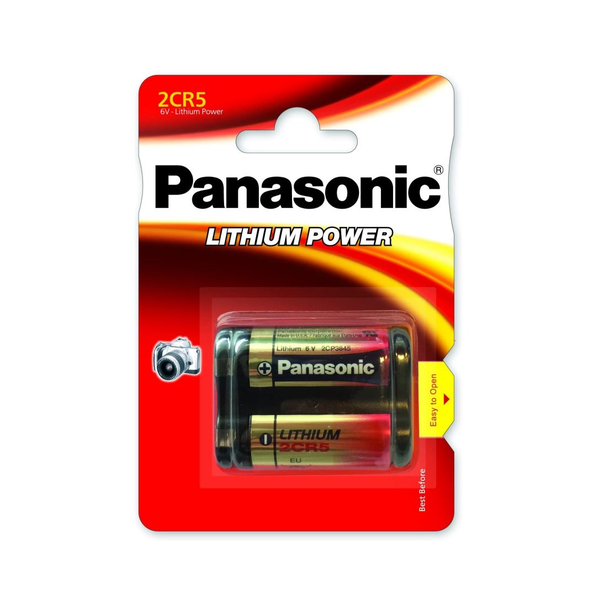 Panasonic 6V 2CR-5L/1BP Lítium fotóelem