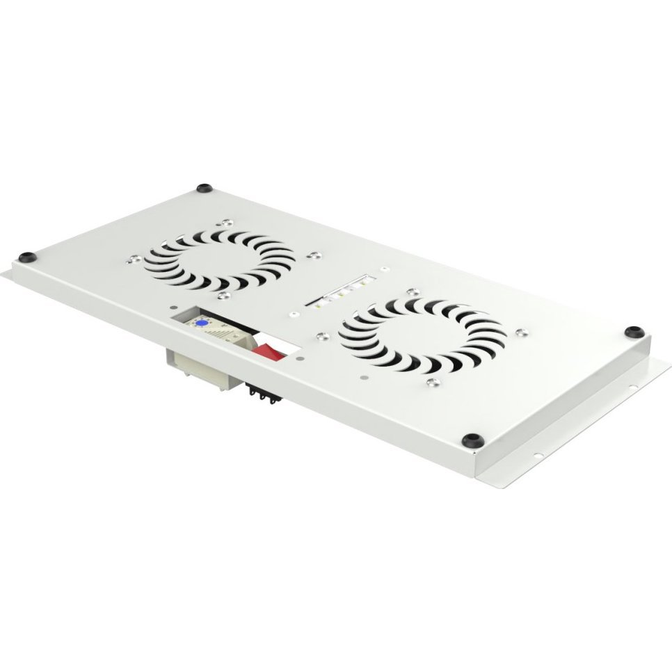Techly I-CASE IP55-FAN2 rack tartozék Hűtőventilátor (364989)