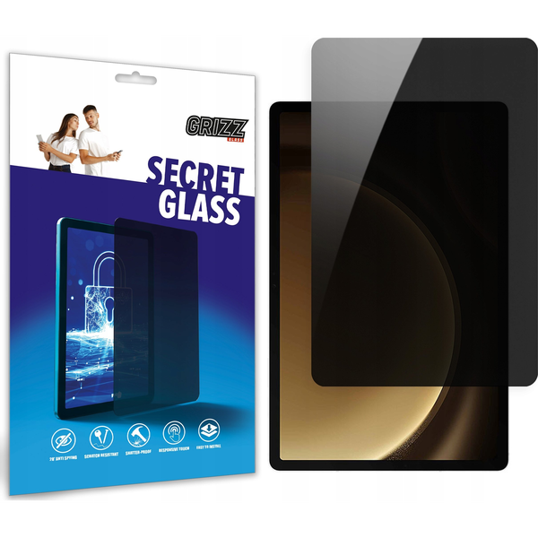  GrizzGlass Szkło prywatyzujące GrizzGlass SecretGlass do Samsung Galaxy Tab S9 FE Plus